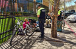 Constant monitoring of the streets around the shelters