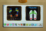 Foot scan while wearing a heavy pack