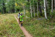 Heading for Desolation Lake and a #1 finish