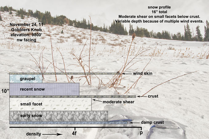 gobblers-snow-profile